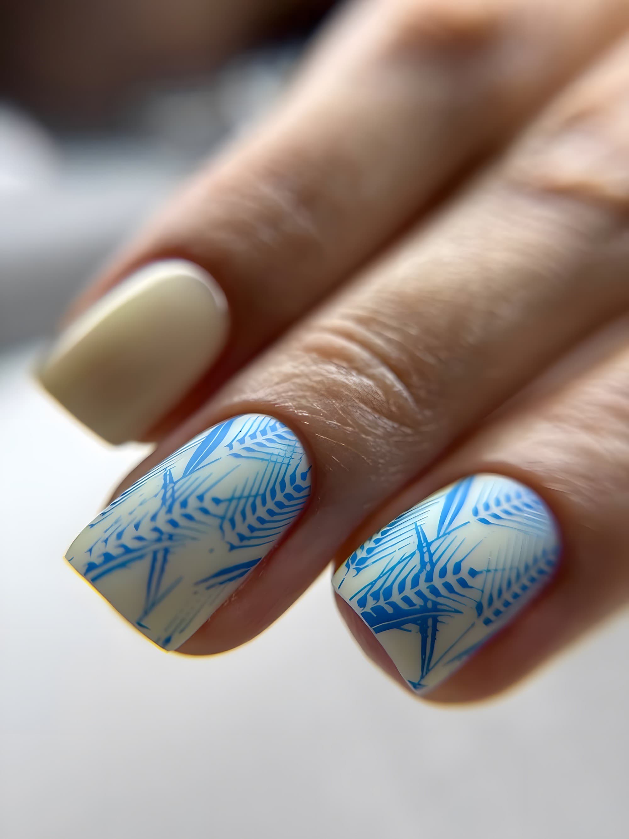 Manicure + Liquid Gel Nail Strengthening